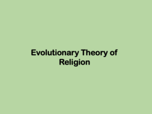 Evolution Religion